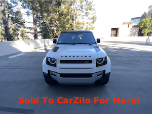 White 2022 Land Rover Defender